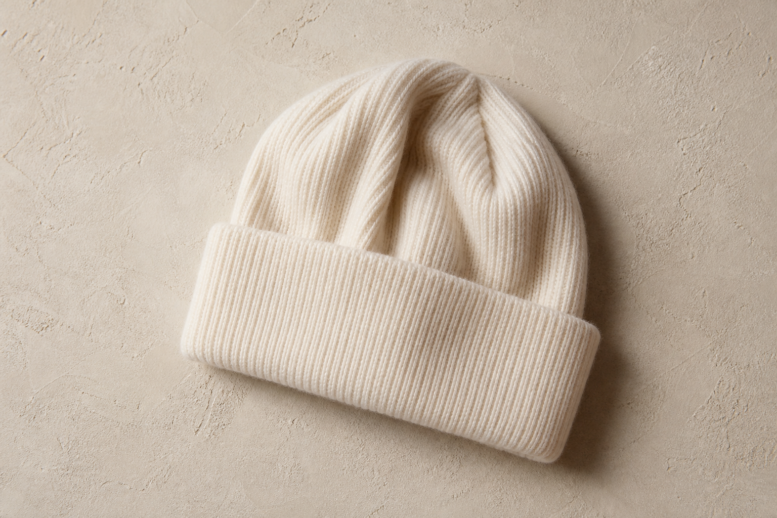 Bonnet Maille Côtelée