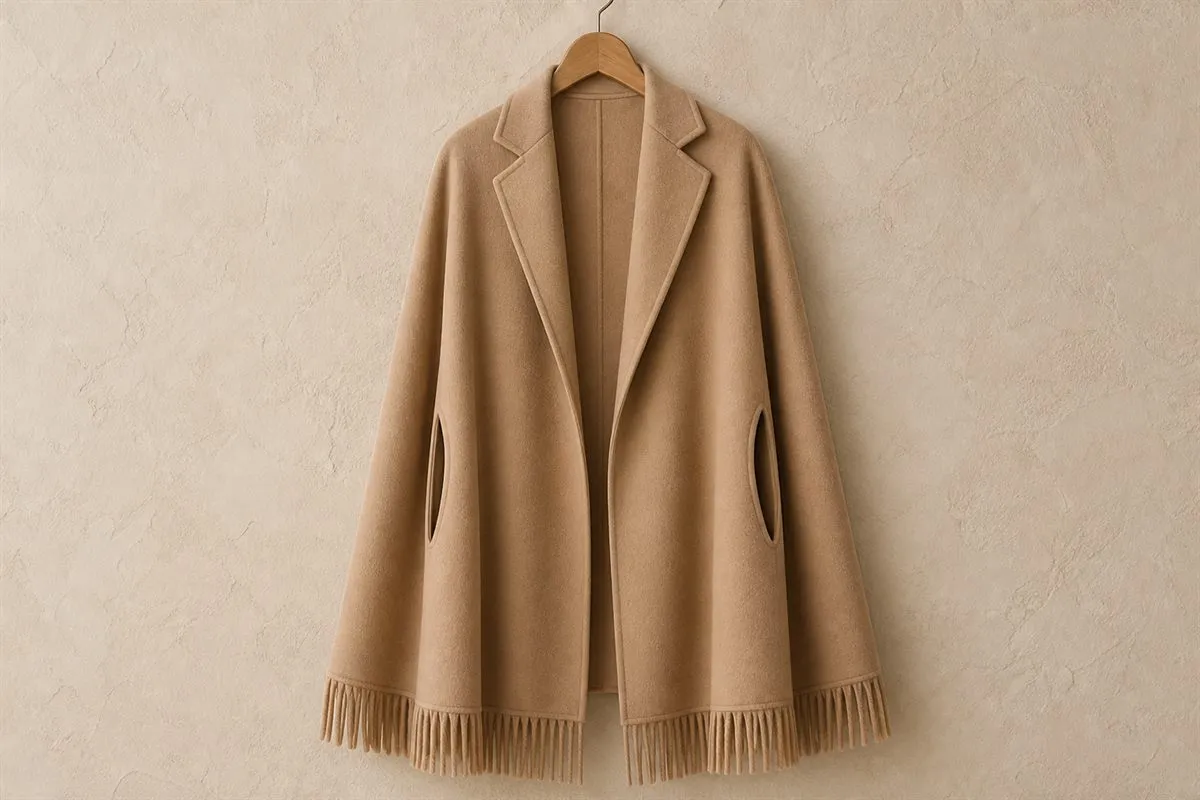 Cape Oversize en Pure Laine N°11