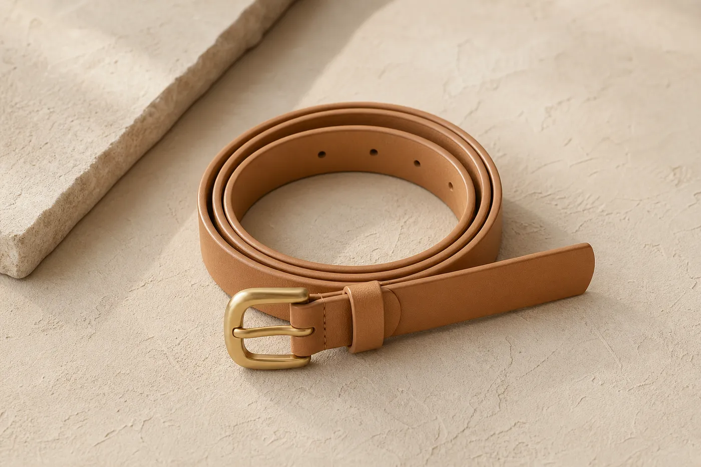 Édition Ceinture Cuir Vegan Fine
