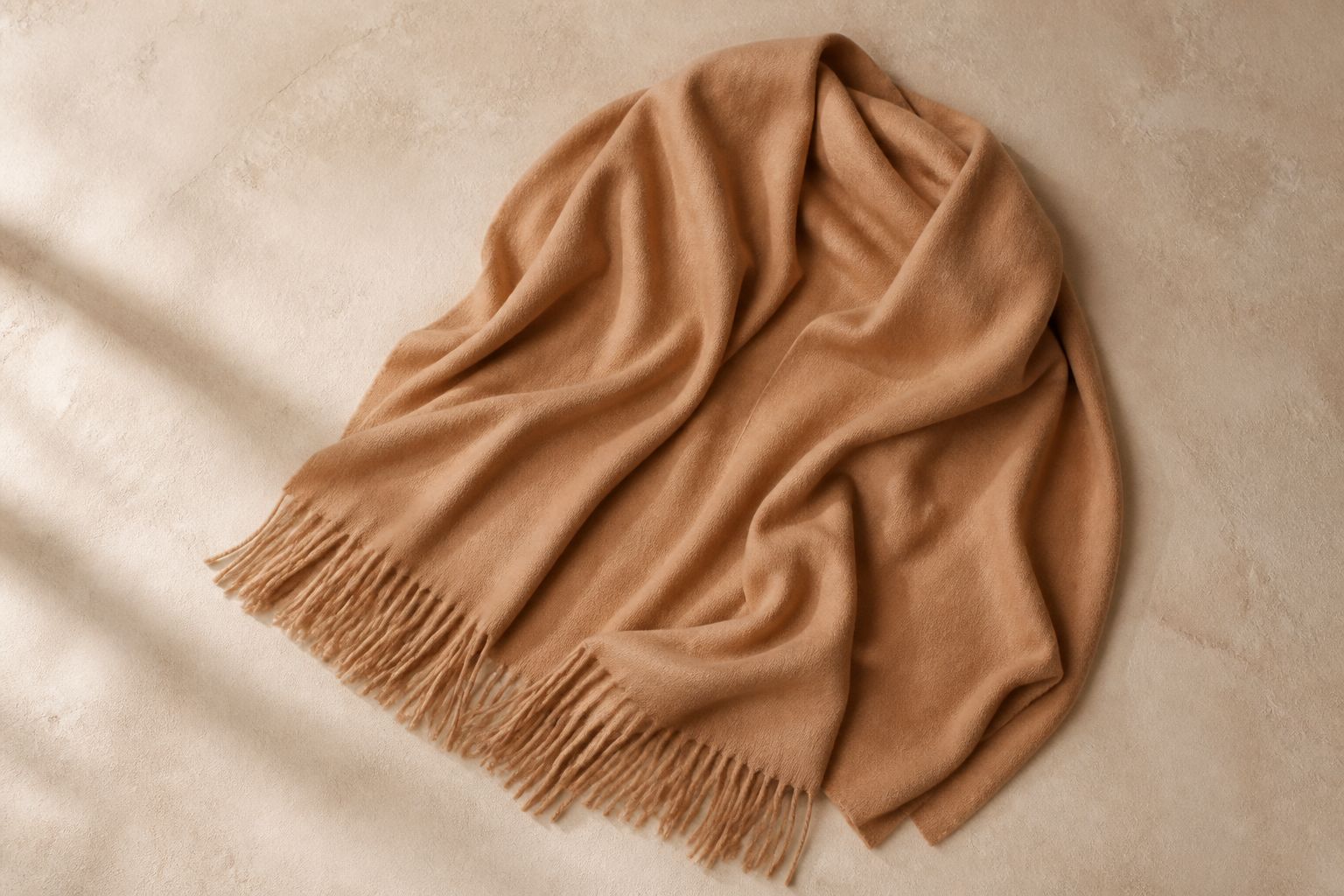 Étole Oversized Franges