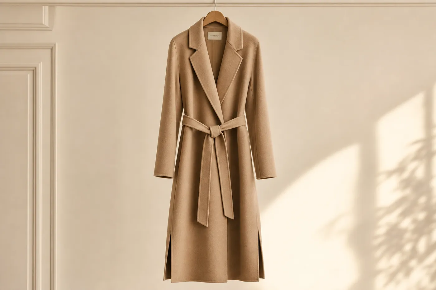 Manteau Long Ceinturé — Iconique